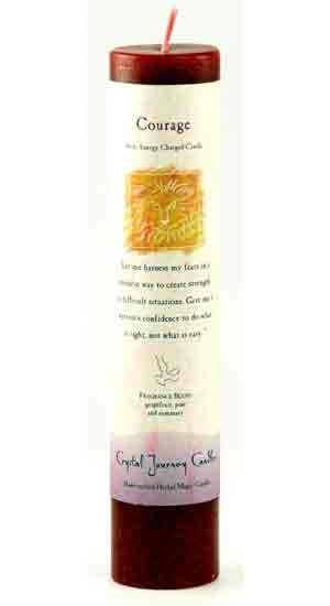 Courage Reiki Charged pillar (image for) Courage Reiki Charged pillar