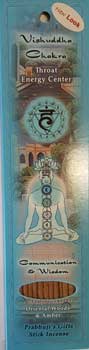 Vishuddha Chakra stick 10pk (image for) Vishuddha Chakra stick 10pk